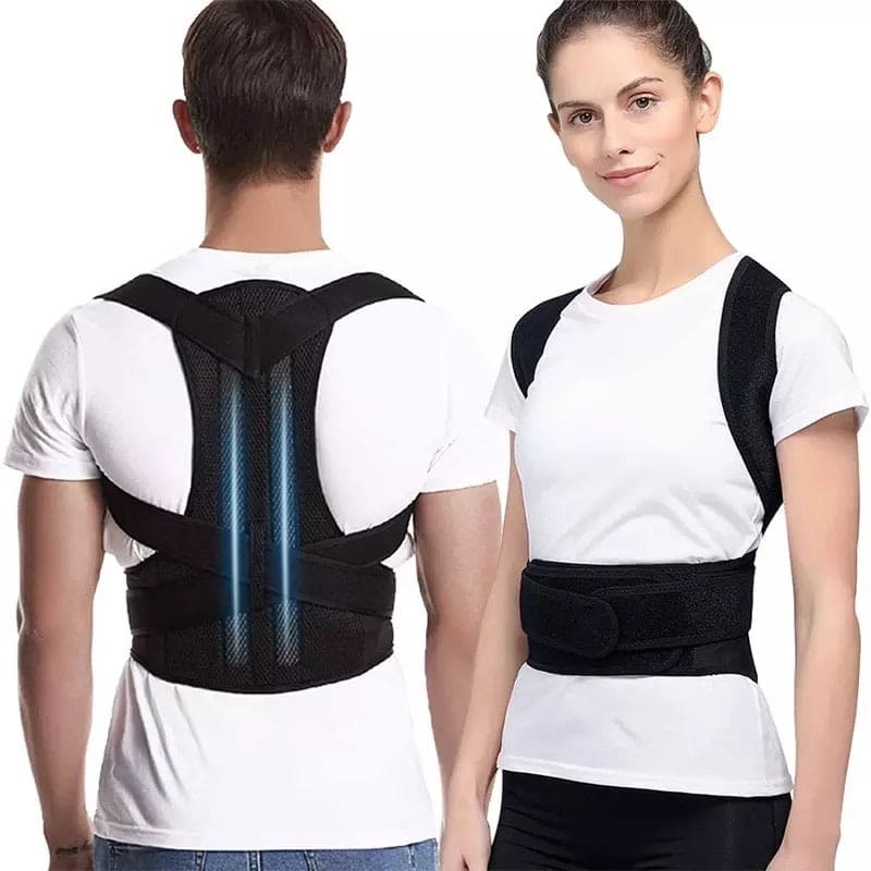 Adjustable Posture Corrector Belt For Men And Women, For Back Support