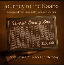 Umrah Saving Box